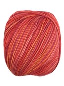 A colorful skein of Universal Bamboo Pop yarn