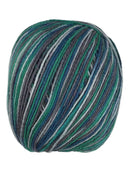 A colorful skein of Universal Bamboo Pop yarn