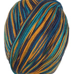 A colorful skein of Universal Bamboo Pop yarn