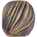 A colorful skein of Universal Bamboo Pop yarn