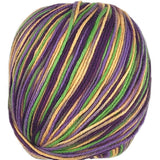 A colorful skein of Universal Bamboo Pop yarn