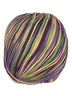 A colorful skein of Universal Bamboo Pop yarn