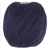 A purple skein of Universal Bamboo Pop yarn