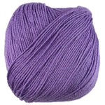 A purple skein of Universal Bamboo Pop yarn