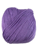A purple skein of Universal Bamboo Pop yarn