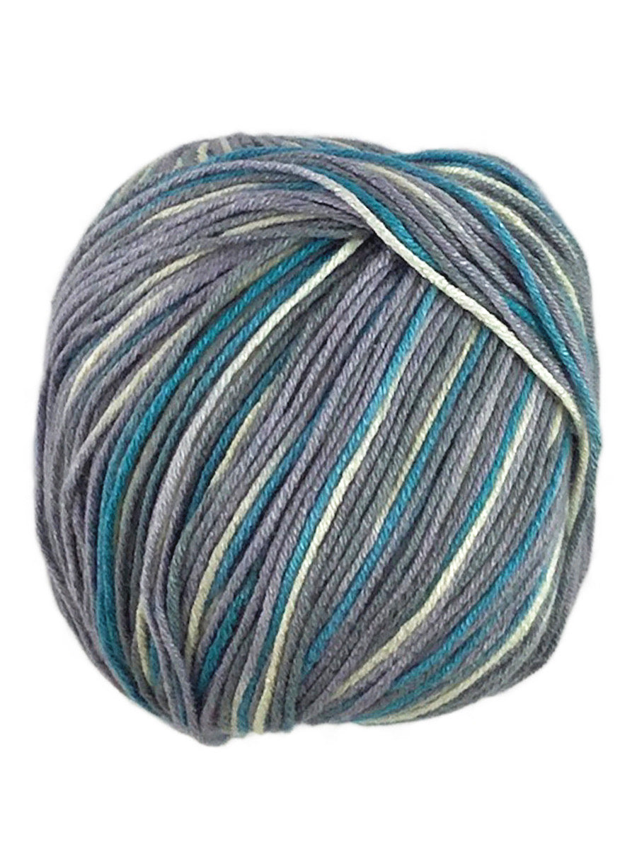 A colorful skein of Universal Bamboo Pop yarn