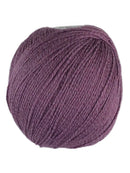 A purple skein of Universal Bamboo Pop yarn