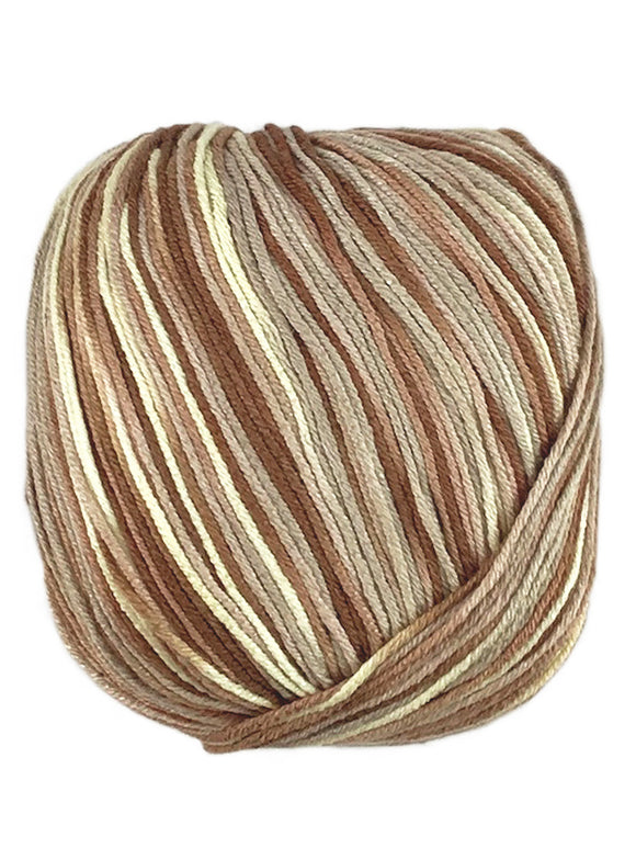 A colorful skein of Universal Bamboo Pop yarn