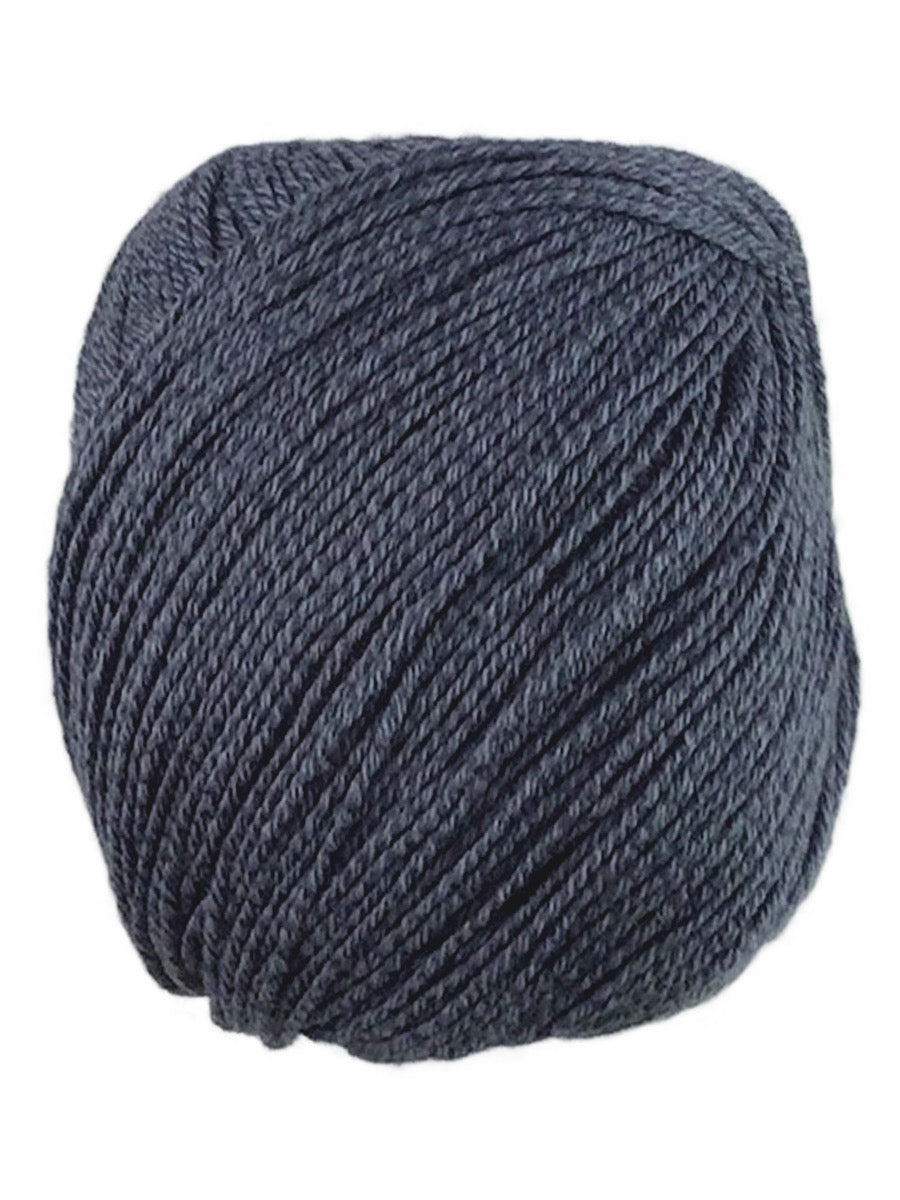 A grey skein of Universal Bamboo Pop yarn