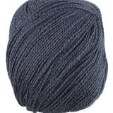 A grey skein of Universal Bamboo Pop yarn