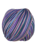 A colorful skein of Universal Bamboo Pop yarn