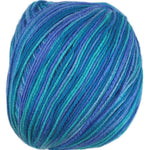 A colorful skein of Universal Bamboo Pop yarn