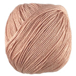 A pink skein of Universal Bamboo Pop yarn
