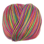 A colorful skein of Universal Bamboo Pop yarn
