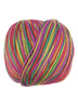 A colorful skein of Universal Bamboo Pop yarn