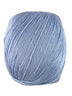 A blue skein of Universal Bamboo Pop yarn