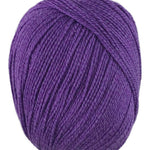 A purple skein of Universal Bamboo Pop yarn
