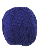 A blue skein of Universal Bamboo Pop yarn