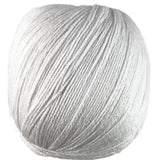 A white skein of Universal Bamboo Pop yarn