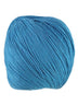 A blue skein of Universal Bamboo Pop yarn