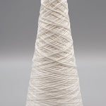 Lunatic Fringe Yarns 3/2 Tubular Spectrum Cones 1.5 oz color white