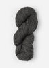 Skein of Blue Sky Fibers Woolstok yarn in the color dark heathered grey