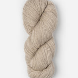 Skein of Blue Sky Fibers Woolstok yarn in the color beige