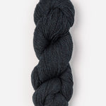 Skein of Blue Sky Fibers Woolstok yarn in the color black
