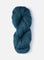 Skein of Blue Sky Fibers Woolstok yarn in the color blue