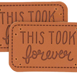 Boye Garment label this took forever