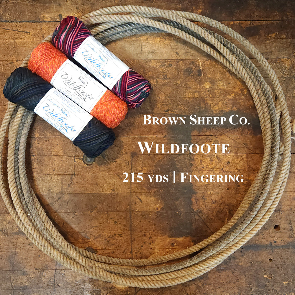 Brown Sheep Wildfoote Sock Yarn