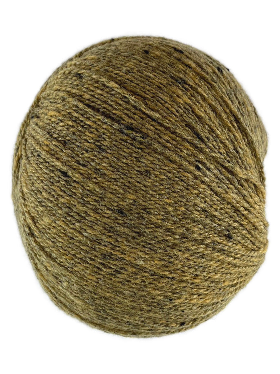 A yellow skein of Queensland Collection Kathmandu yarn