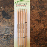 Knitter's Pride Naturalz double pointed knitting needles  6"