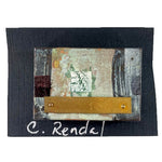 A rectangle shawl pin