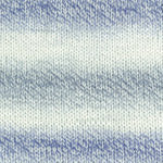 A blue mix of Plymouth Encore Colorspun yarn