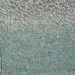 A gray and blue mix of Plymouth Encore Colorspun yarn