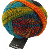 Schoppel Wolle Crazy Zauberball yarn color rainbow