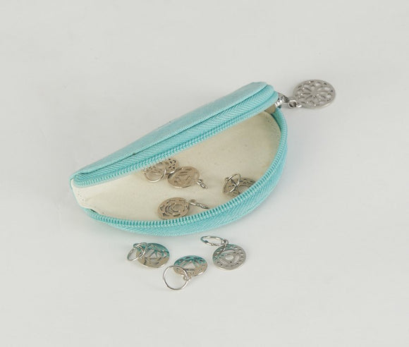 Mindful Collection Sterling Silver Plated Chakra Stitch Markers