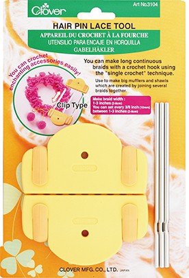 Clover Hair Pin Lace Tool