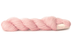 A photo of a light pink hank of CoBaSi sock yarn.