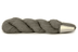 A photo of a light gray hank of CoBaSi sock yarn.