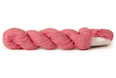 A photo of a pink hank of CoBaSi sock yarn.