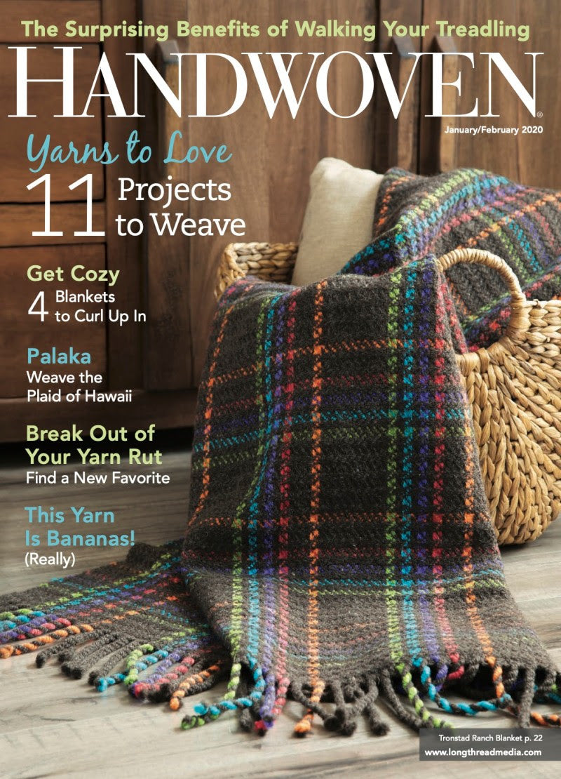 Tronstad Ranch Blanket Weaving Kit featured in Handwoven Magazine