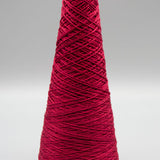 Lunatic Fringe Yarns 5/2 Tubular Spectrum Cones 1.5oz color cranberry