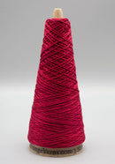 Lunatic Fringe Yarns 5/2 Tubular Spectrum Cones 1.5oz color cranberry