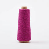 Gist Duet cotton linen yarn color Cerise (dark pink)