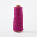 Gist Duet cotton linen yarn color Cerise (dark pink)