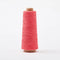 Gist Duet cotton linen yarn color Coral (bright pink-orange)