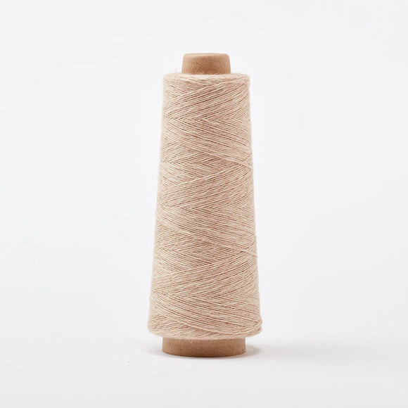 Gist Duet cotton linen yarn color Dune (light tan)