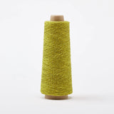 Gist Duet cotton linen yarn color Pear (yellow-green)
